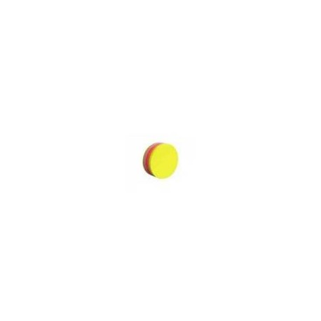 NOTA ADHESIVA MAE CIRCULO NEON 5 COLORES 250HJS 67X76MM