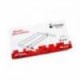 BROCHE NEXTEP ARCHIVO NO.8 CM C 50 PZAS