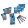 MARCADOR BACO PERMANENTE TUBO ALUMINIO ROJO PQTE 12
