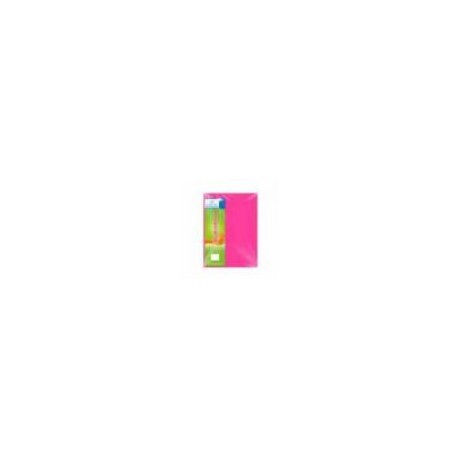 CARTULINA EUROMAC EUROFLUORESCENTE 47.5X66CM COLOR ROSA PAQUETE C 100H