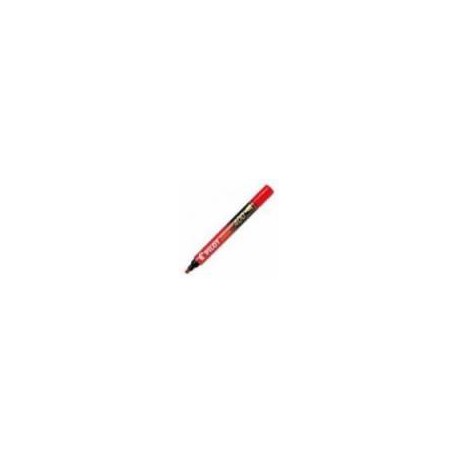 MARCADOR PERMANENTE PILOT SA400 CINCEL COLOR ROJO CAJA C 12 PZAS