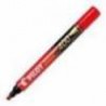 MARCADOR PERMANENTE PILOT SA400 CINCEL COLOR ROJO CAJA C 12 PZAS