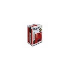 MARCADOR PERMANENTE SHARPIE CHISEL COLOR NEGRO C 12