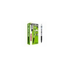 LAPICERO ZEBRA M301 PUNTA 0.7MM COLOR NEGRO C 12 PZAS