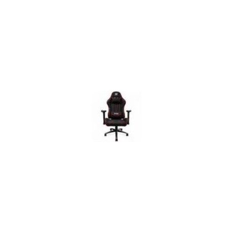 SILLA GAMING VORAGO CGC500-RD, ASIENTO ACOLCHADO, NEGRO ROJO