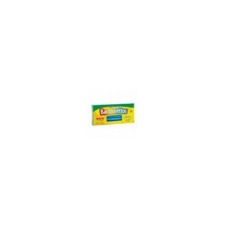 MARCADOR BACO PLUMIN BACOLORETTO AZUL CLARO C 12