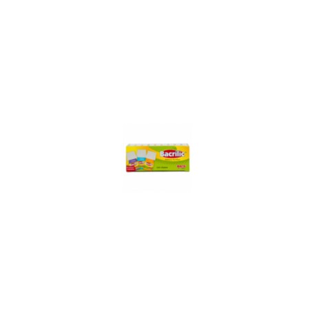 PINTURA BACO ACRíLICA AMARILLO LIMóN 15ML C 10
