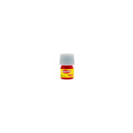 PINTURA BACO ACRíLICA ROJA 15ML C 10