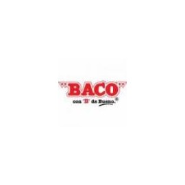 REGLA BACO PLASTICA 60CMS S BISEL