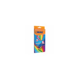 LAPICES DE COLORES TRIANGULARES LARGOS CAJA CON 36 PIEZAS MI