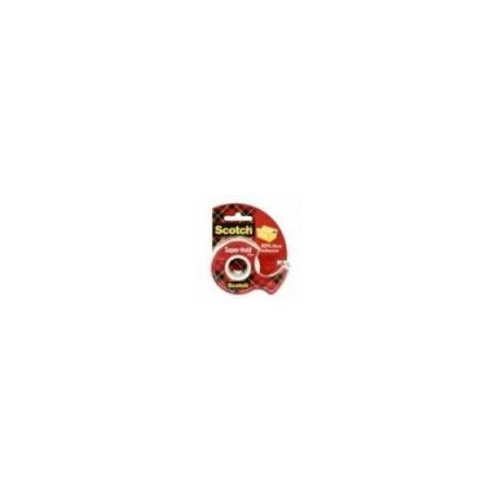CINTA 3M SCOTCH SUPER ADHESIVA 19MMX16.5M C DESPACHADOR