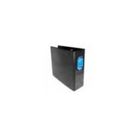 CARPETA KINERA PANORáMICA  D  4  CARTA C CRISTAL COLOR NEGRO 8 PZAS
