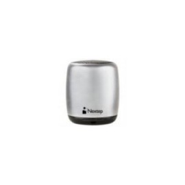 MINI BOCINA NEXTEP BLUETOOTH MANOS LIBRES CON BOTóN PARA SELFIES COLOR PLATA
