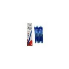 BOLíGRAFO NEXTEP GEL RETRáCTIL MEDIANO 0.7MM COLOR ROJO C 6