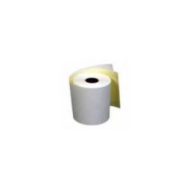 PAPEL PCM AUTOCOPIA ROLLO 57X60 BLANCO-AMARILLO C 100 PZAS