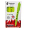 MARCADOR NEXTEP RESALTADOR TIPO PLUMA COLOR ROSA C 12 PZAS