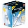 MARCADOR BEROL BASE AGUA ACUACOLOR ROJO PQTE 12