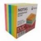 BUNDLE NOTAS ADHESIVAS NEXTEP 3X3 NEON, 5 BLOQUES, 500 HOJAS  CONT. 6 PIEZAS